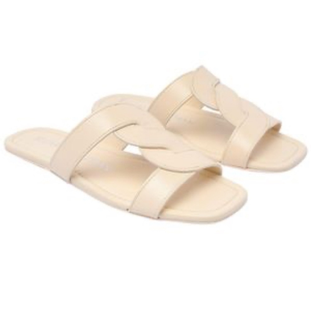 Stuart Weitzman Ibiza leather slides 6.5 B - Picture 3 of 13